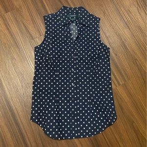 Ralph Lauren noniron sleeveless blouse